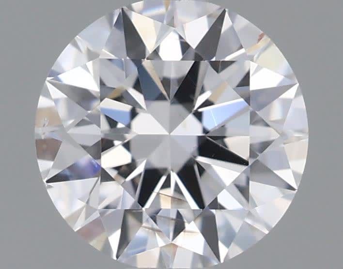 Diamond Natural 0,7Ct D-SI2 Round - GIA2497684891