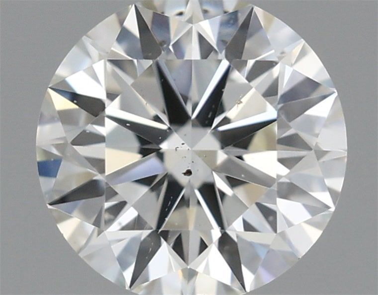 Diamond Natural 0,56Ct J-SI1 Round - GIA6491332491