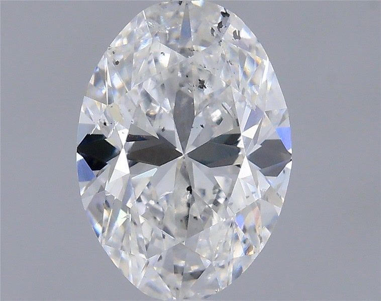 Diamond Natural 0,7Ct D-SI2 Oval - GIA7546233621