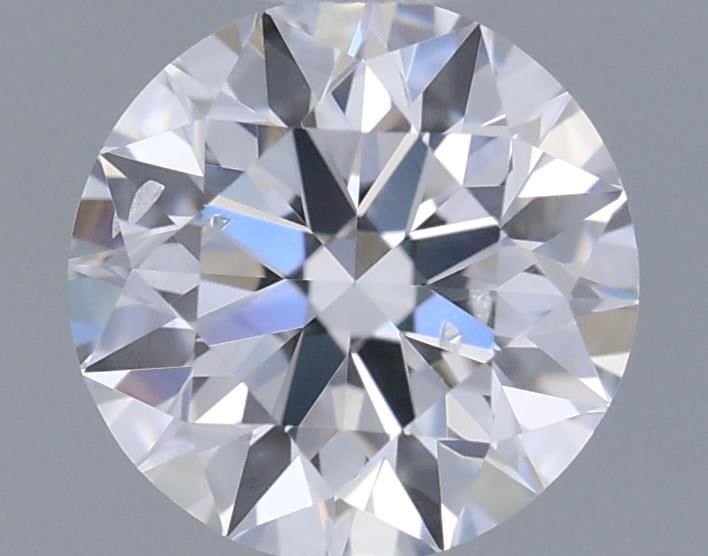 Diamond Natural 0,4Ct D-SI2 Round - GIA5496704567