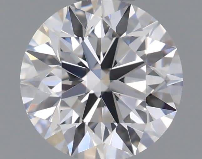 Diamond Natural 0,56Ct D-SI1 Round - GIA6492451336