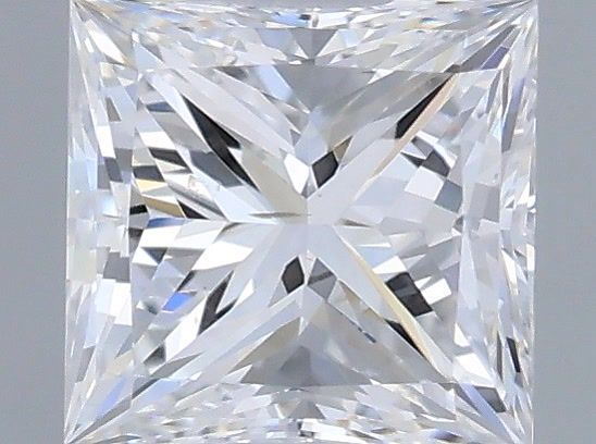 Diamond Natural 0,4Ct D-SI1 Princess - GIA5543344048