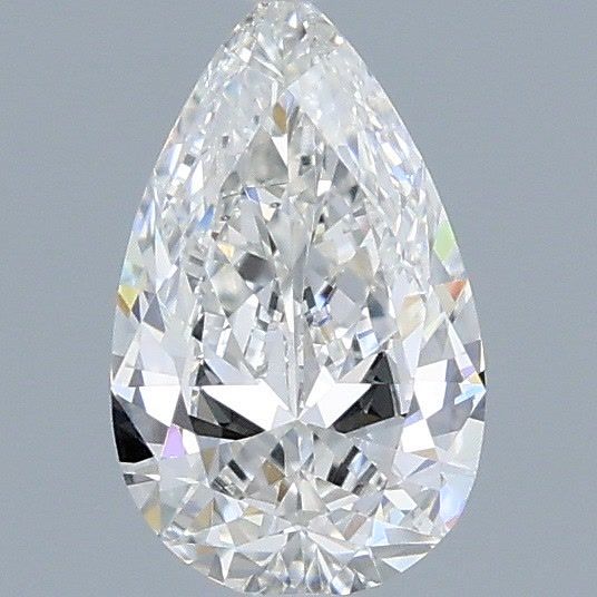 Diamond Natural 0,4Ct F-SI1 Pear - GIA5546281608