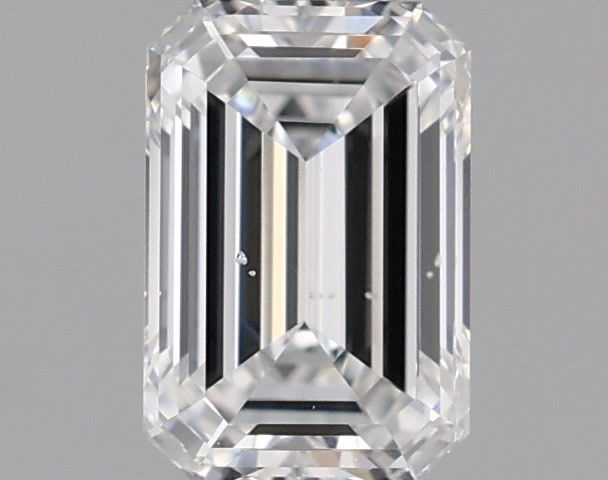 Diamond Natural 0,53Ct D-SI2 Emerald - GIA7512434439
