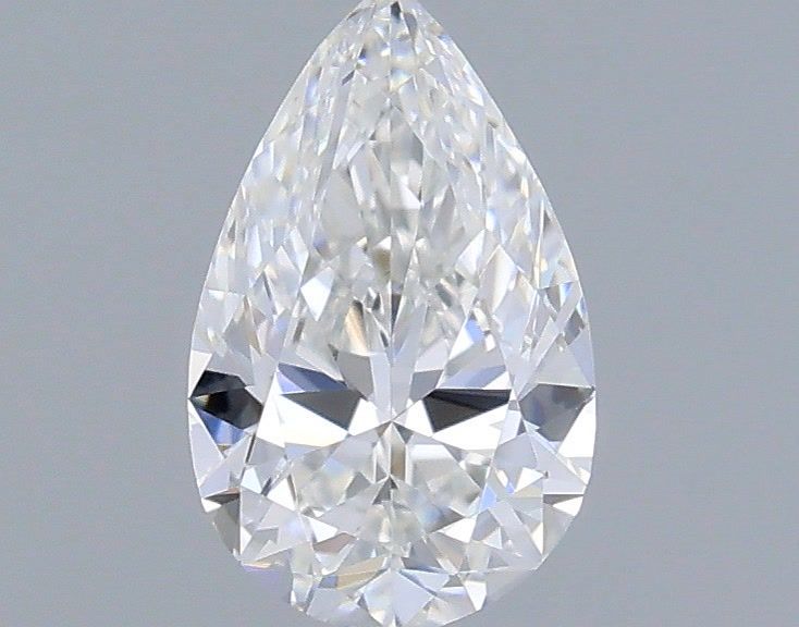 Diamond Natural 0,5Ct F-SI1 Pear - GIA6542338594