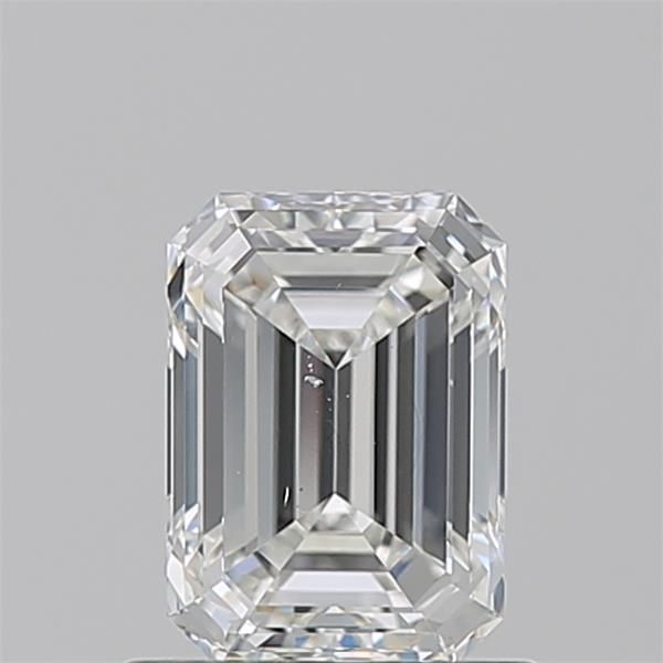 Diamond Natural 0,91Ct G-SI1 Emerald - GIA1538055543