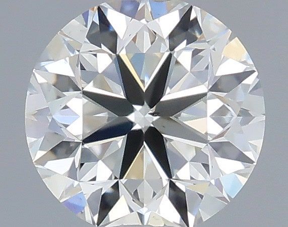 Diamond Natural 0,5Ct I-SI1 Round - GIA7528519512