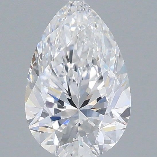 Diamond Natural 0,6Ct D-SI1 Pear - GIA7543913759