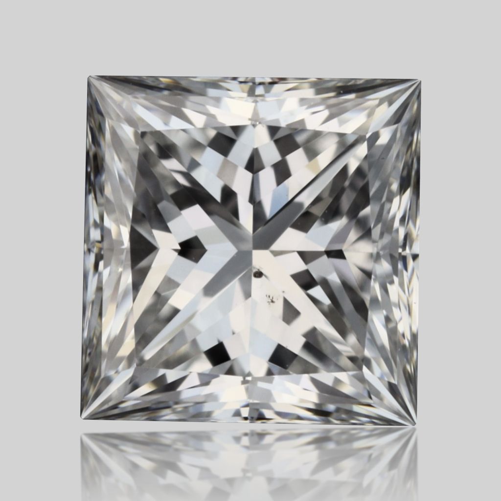 Diamond Natural 0,71Ct E-SI1 Princess - GIA1537095543