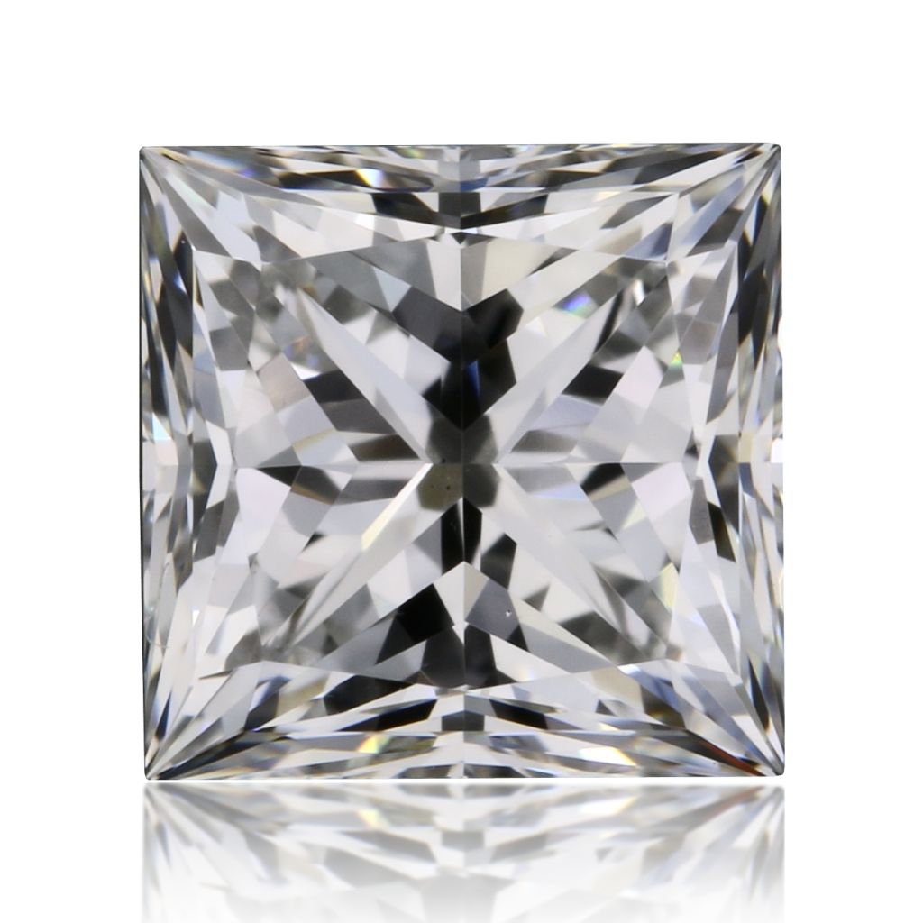Diamond Natural 0,71Ct F-VS1 Princess - GIA7538710415