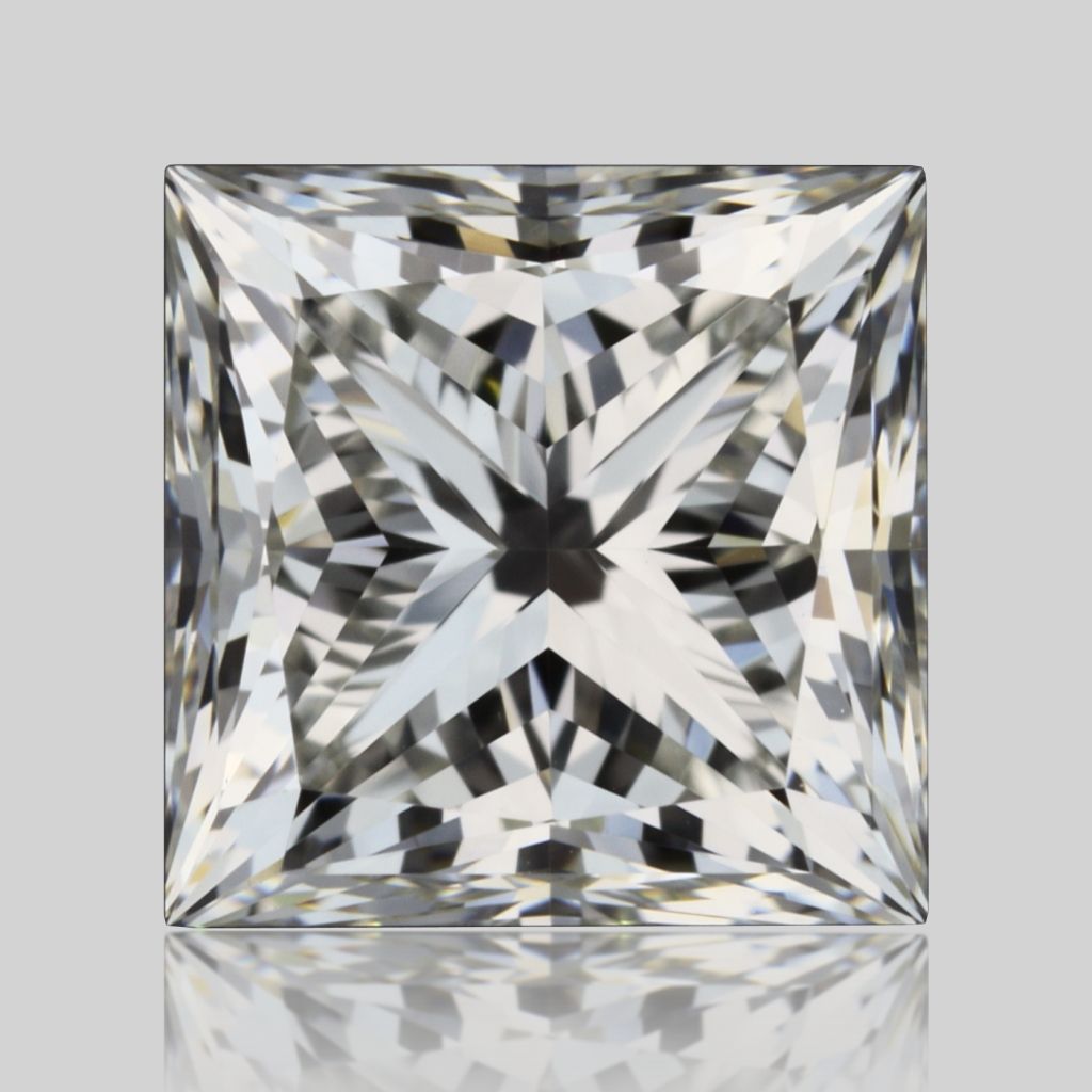 Diamond Natural 1,01Ct J-VVS2 Princess - GIA2537371412