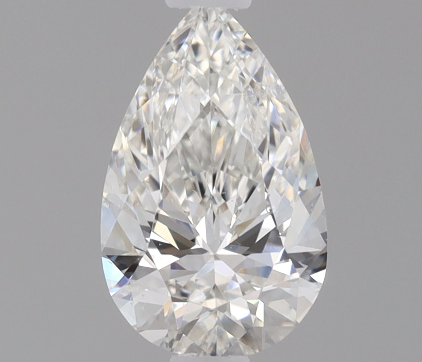 Diamond Natural 0,51Ct G-SI1 Pear - GIA7556040452