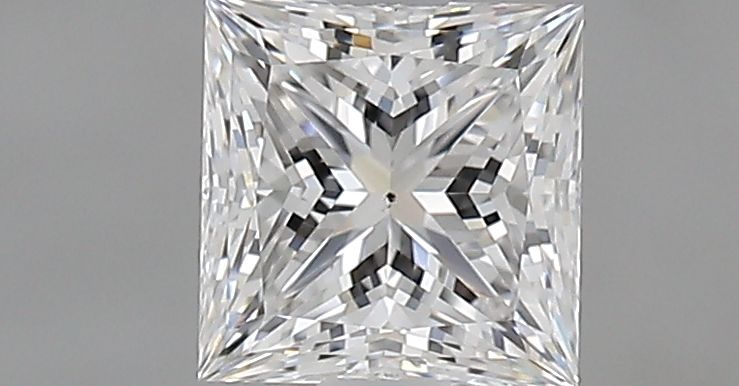 Diamond Natural 0,72Ct E-SI1 Princess - GIA6541143658