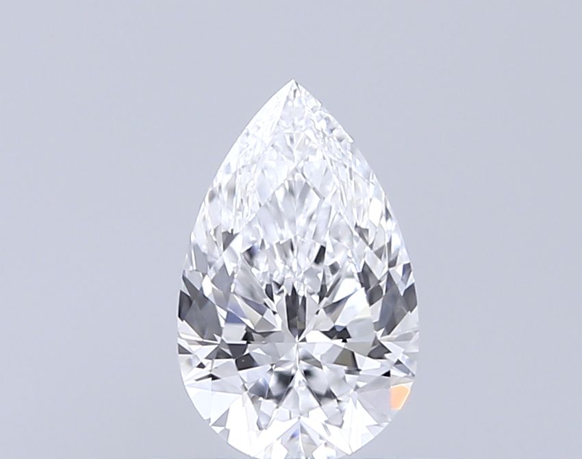 Diamond Natural 0,51Ct D-IF Pear - GIA7543760155