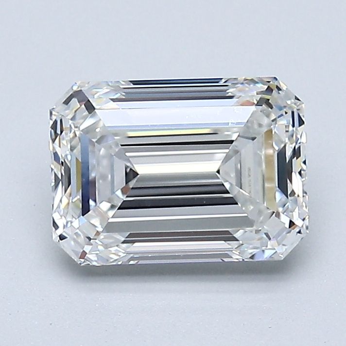 Diamond Natural 1,7Ct F-VVS1 Emerald - GIA1528711620