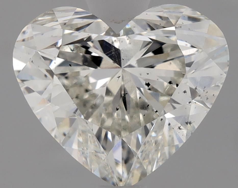 Diamond Natural 1,63Ct G-SI1 Heart - GIA6351567071