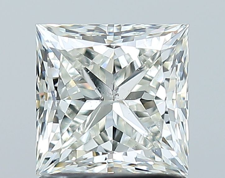 Diamond Natural 1,32Ct J-SI1 Princess - GIA2235932260