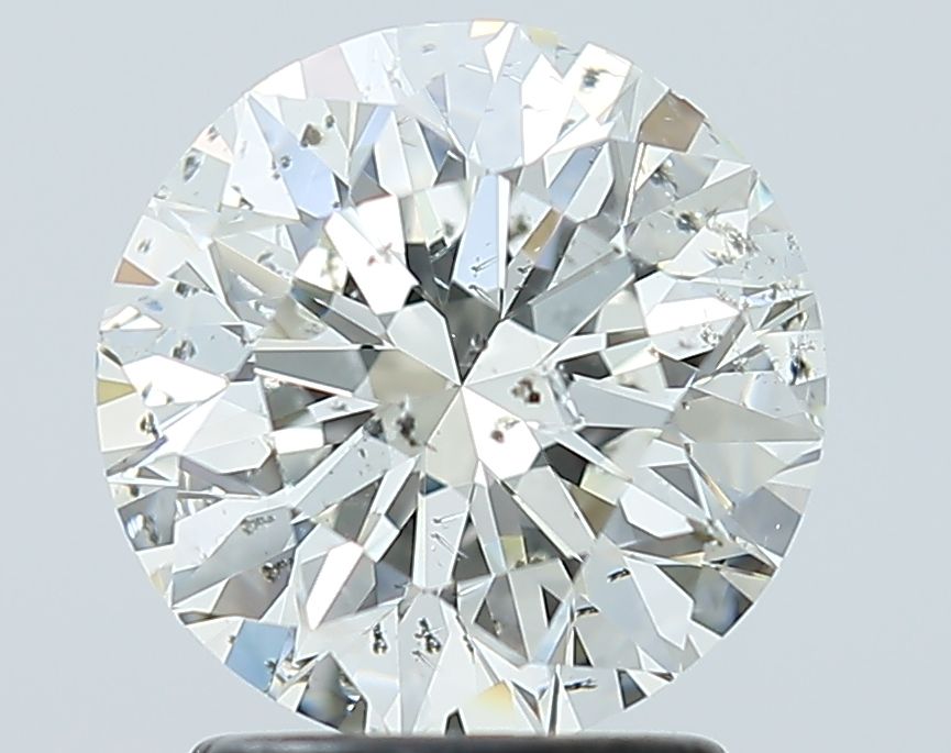 Diamond Natural 2Ct J-SI2 Round - HRD260000069404
