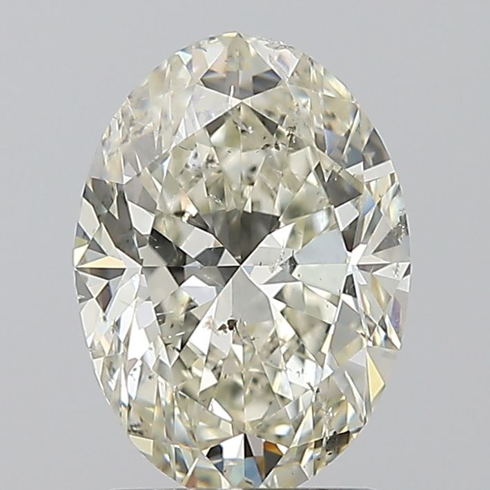 Diamond Natural 1,7Ct L-SI2 Oval - GIA3525079426