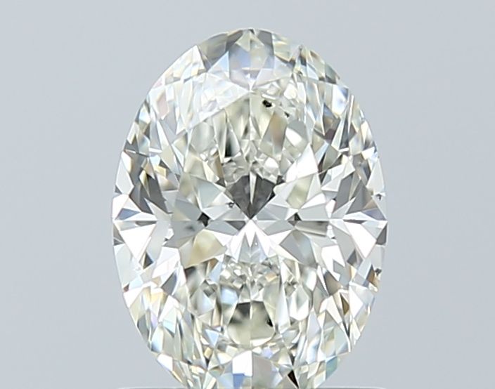 Diamond Natural 1,01Ct J-SI1 Oval - GIA6237834189