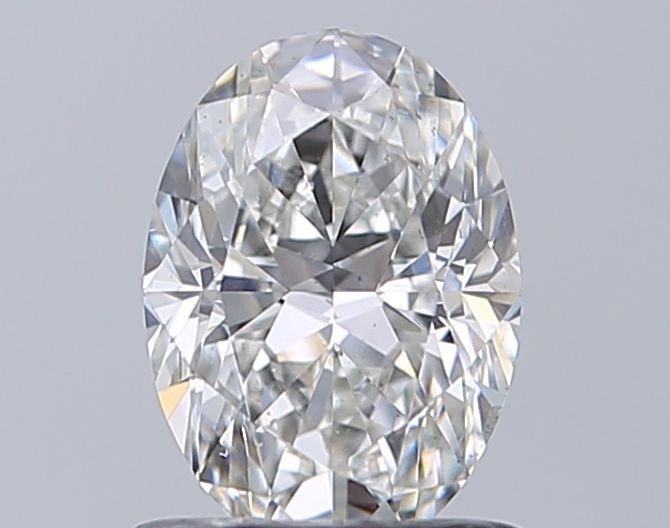 Diamond Natural 0,9Ct G-SI1 Oval - GIA6545839387
