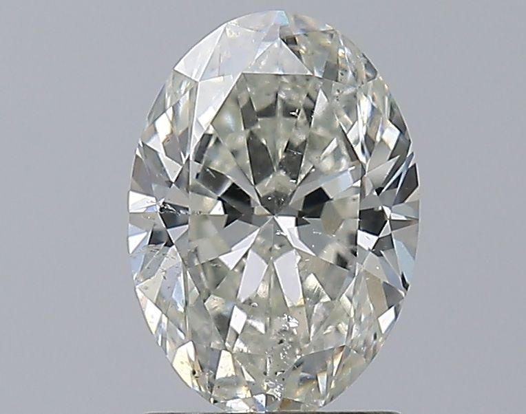 Diamond Natural 1,51Ct J-SI2 Oval - GIA6542047847