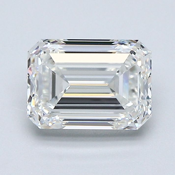 Diamond Natural 1,51Ct H-VVS2 Emerald - GIA1517400832