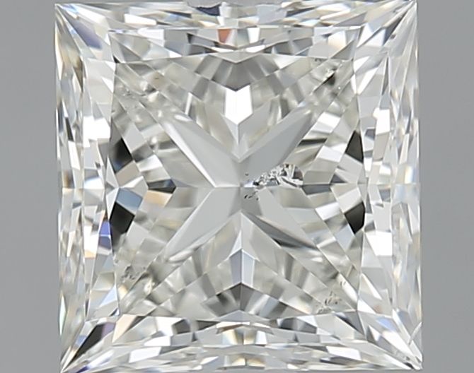 Diamond Natural 1,51Ct K-SI2 Princess - GIA6512968972