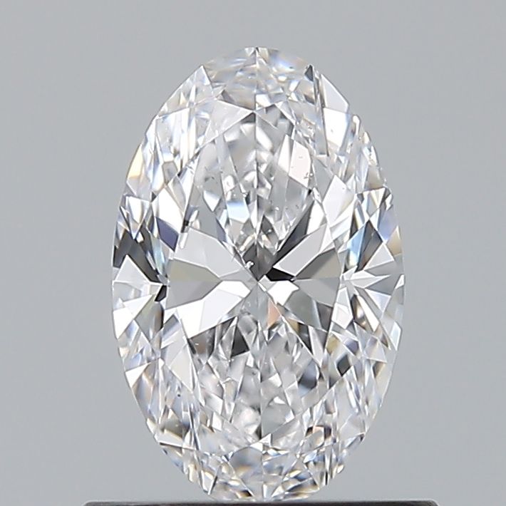 Diamond Natural 0,7Ct D-SI1 Oval - GIA7538628316