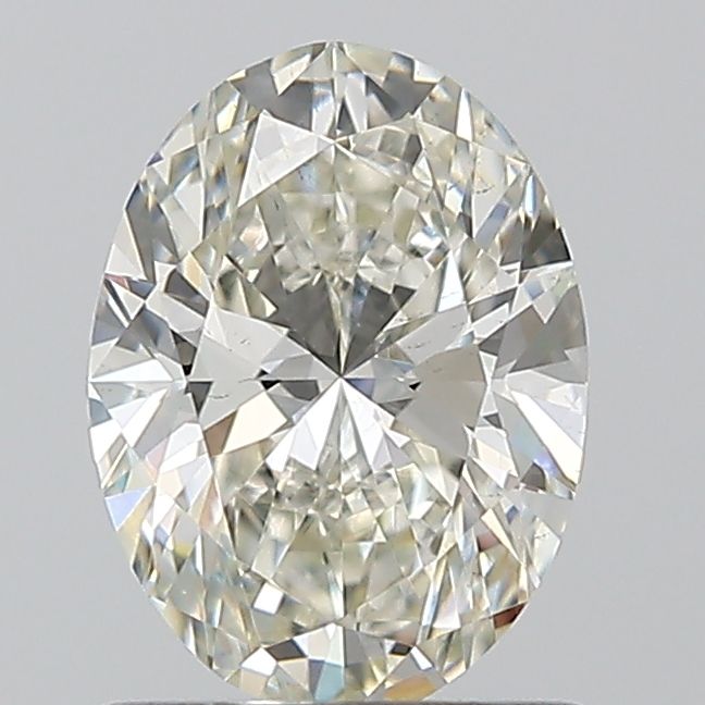 Diamond Natural 1Ct J-SI1 Oval - GIA7521159938