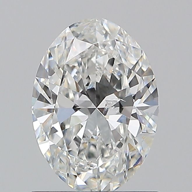 Diamond Natural 1Ct F-SI2 Oval - GIA1232924172