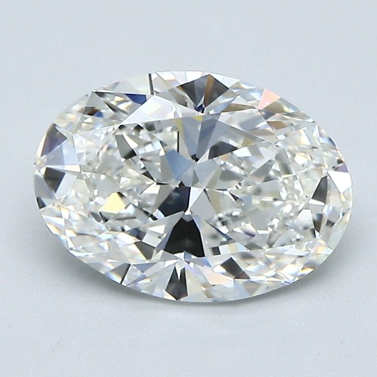Diamond Natural 1,8Ct G-VVS1 Oval - GIA7532495528