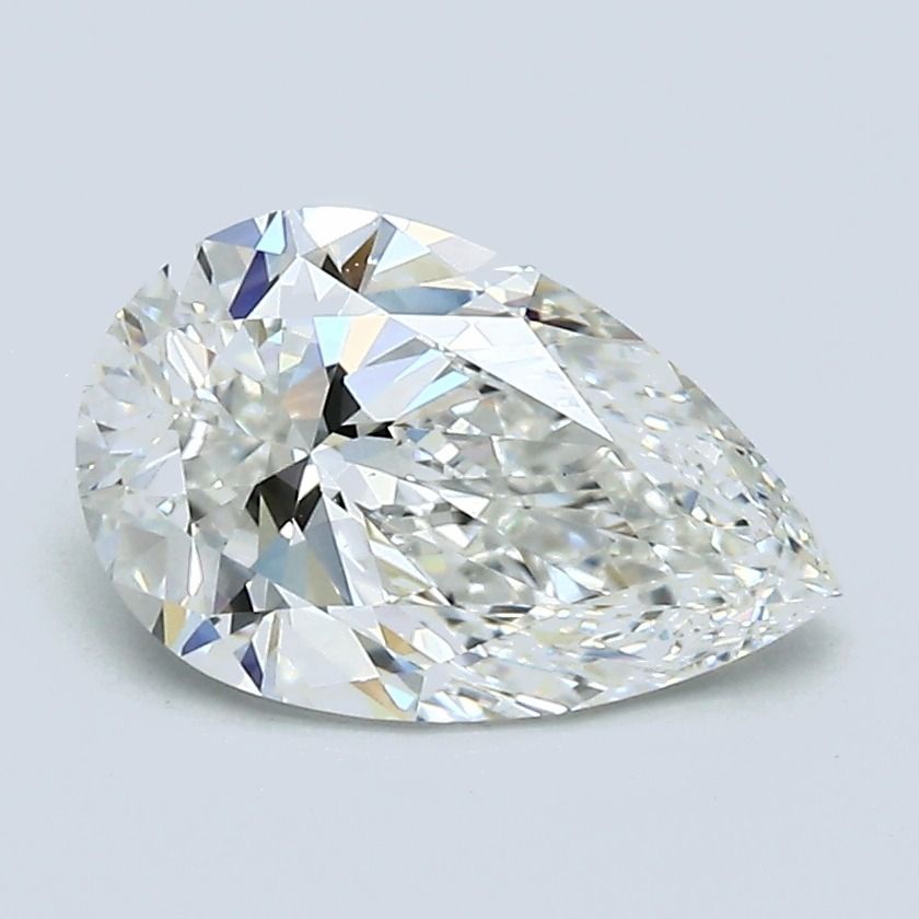 Diamond Natural 1,51Ct F-VS1 Pear - GIA6542360817