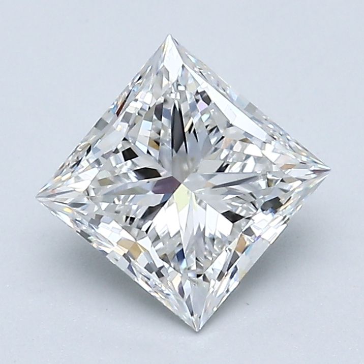 Diamond Natural 1,5Ct F-VS1 Princess - GIA1549730328