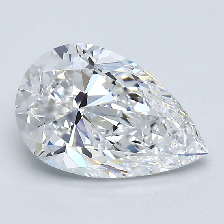 Diamond Natural 1,51Ct D-VS1 Pear - GIA5231838435