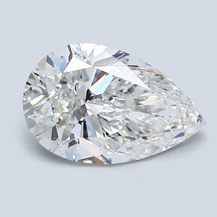 Diamond Natural 1,21Ct G-SI1 Pear - GIA6541477465