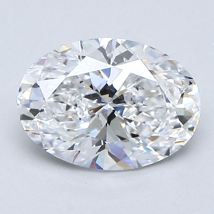 Diamond Natural 1,51Ct D-SI1 Oval - GIA6233922730