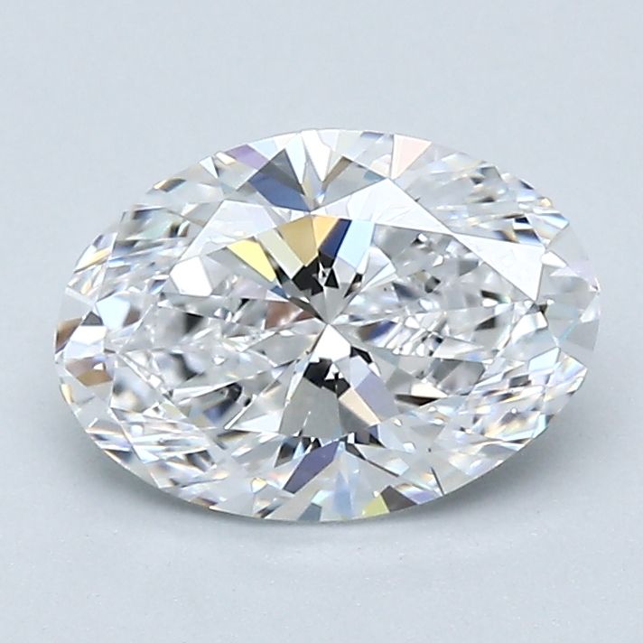 Diamond Natural 1,3Ct D-VS1 Oval - GIA7546893154