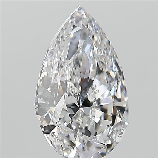 Diamond Natural 2Ct D-SI2 Pear - GIA2427092504