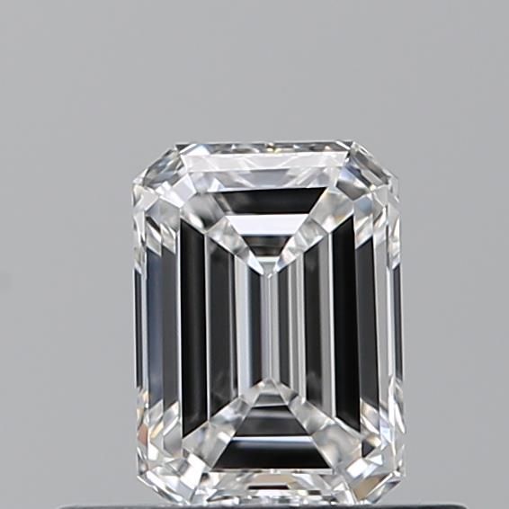 Diamond Natural 0,5Ct D-VVS2 Emerald - GIA2544991242