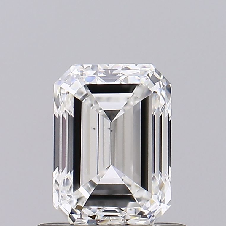 Diamond Natural 0,9Ct F-SI1 Emerald - GIA7401588801