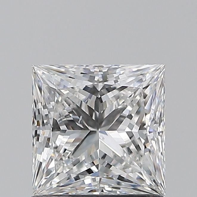 Diamond Natural 1,01Ct E-SI1 Princess - GIA2534165457