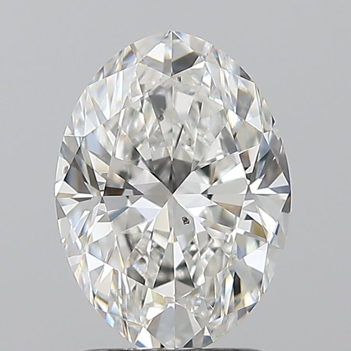 Diamond Natural 1,7Ct F-SI1 Oval - GIA6552085655