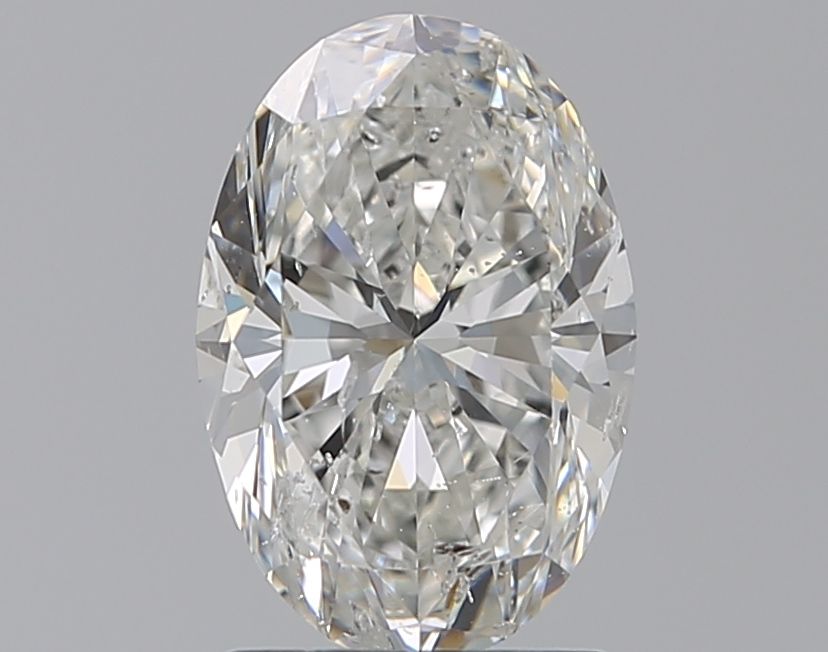 Diamond Natural 1,51Ct G-SI2 Oval - GIA6432592372