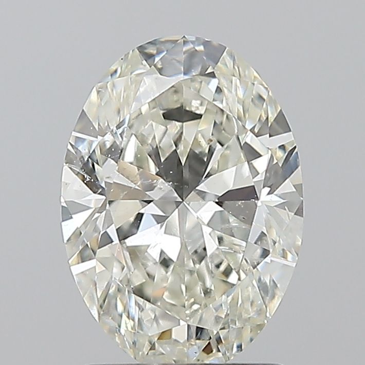 Diamond Natural 1,5Ct J-SI2 Oval - GIA7543510804