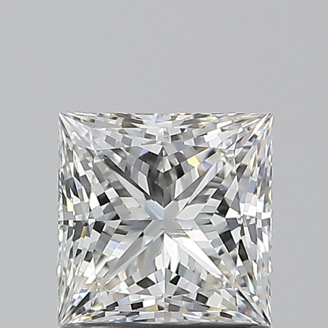 Diamond Natural 1,01Ct H-SI1 Princess - GIA1549518142