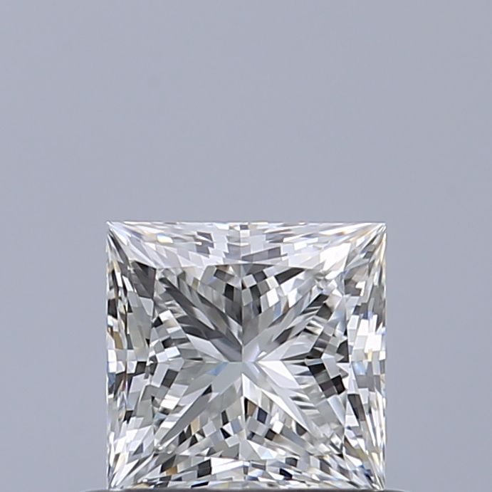 Diamond Natural 0,55Ct F-VVS2 Princess - GIA6552209506