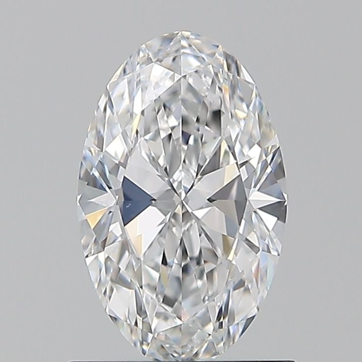 Diamond Natural 0,91Ct D-VS1 Oval - GIA7538205455