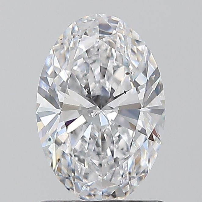 Diamond Natural 1,01Ct D-SI2 Oval - GIA6532560755