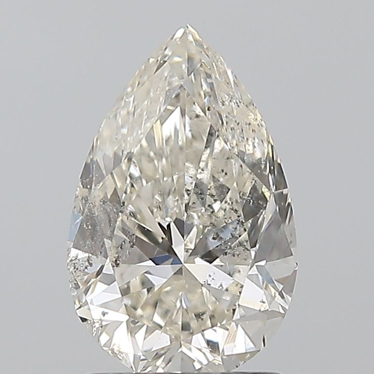 Diamond Natural 1,52Ct I-SI2 Pear - HRD250000257044